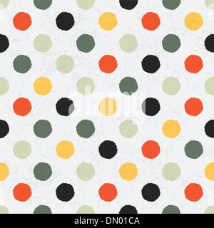 Nahtlose bunte Polka Dot Muster. Vektor, EPS10 Stock Vektor