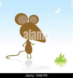 Süße Maus Stock Vektor