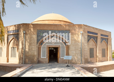 Chorsu Art Gallery, ehemalige fünfzehnten Jahrhundert Markt aufzubauen, in der Nähe von Registan-Platz, Samarkand, Usbekistan Stockfoto