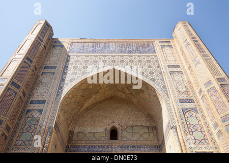 Bibi-Khanym Moschee, auch bekannt als Bibi Khanum Moschee, Samarkand, Usbekistan Stockfoto