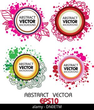 Abstrakt Design-Elemente Stock Vektor