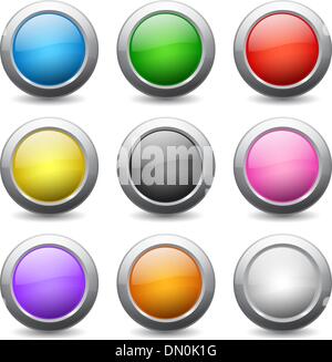 Web-buttons Stock Vektor