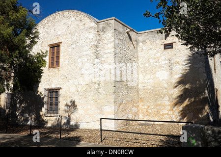 Die Alamo von hinten - San Antonio, Texas Stockfoto