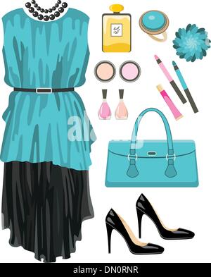 Mode set Stock Vektor