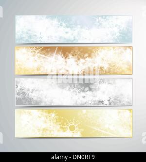 Weihnachts-Banner Stock Vektor