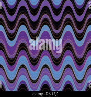 Nahtlose Wellenmuster Stock Vektor