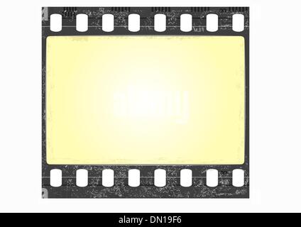 Grunge alte Film-Frame - Vektor Stock Vektor