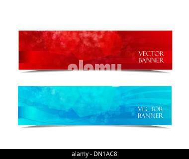 Abstrakte Banner Stock Vektor
