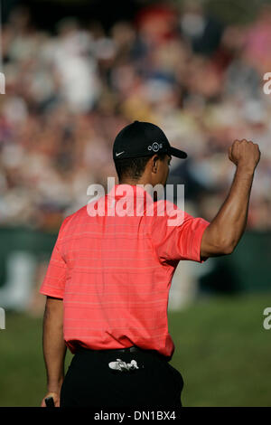 28. Januar 2006; La Jolla, Kalifornien, USA; GOLF: TIGER WOODS während der Buick Invitational 2006. Obligatorische Credit: Foto von Sean M Haffey/San Diego Union T/ZUMA Press. (©) Copyright 2006 von San Diego Union T Stockfoto