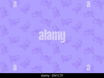 Nahtlose Muster mit Trauben Stock Vektor