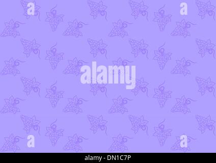 Nahtlose Muster mit Trauben Stock Vektor