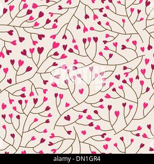 Nahtlose Blumenmuster in Vektor Stock Vektor