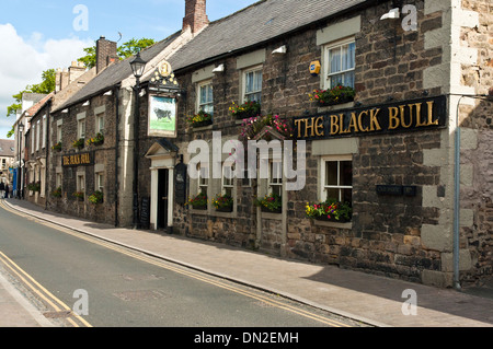 Black Bull, einer Gastwirtschaft in Corbridge, eine kleine, beliebte Stadt an den Ufern des Flusses Tyne in Northumberland Stockfoto