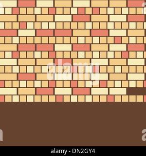 nahtlose Ziegelsteinmuster Stock Vektor