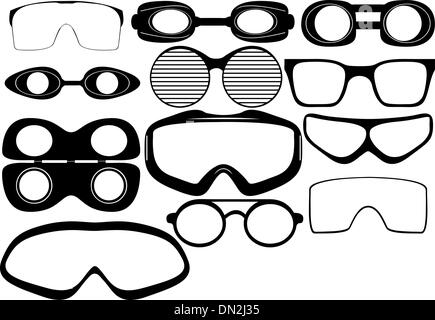 Schutzbrille Stock Vektor