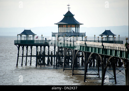 North Somerset Clevedon Pier Stockfoto