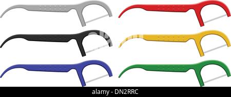 Zahnstocher Stock Vektor