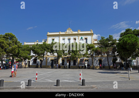 Bahnhof, Sitges Stockfoto