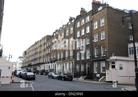 Chester Street belgravia Westminster London sw1 uk Stockfoto