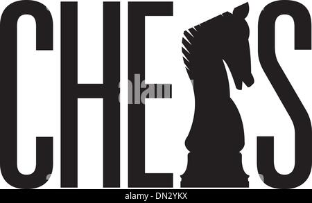 Schach-Skizze Stock Vektor