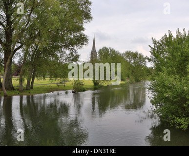 GV der Kathedrale von Salisbury, Wiltshire. 29. Mai 2013 Stockfoto