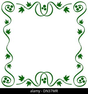 abstrakte Vine frame Stock Vektor