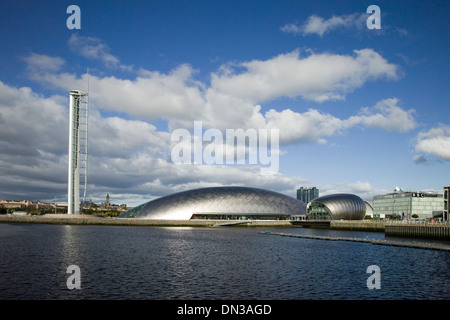 Glasgow Science Centre und Turm Stockfoto