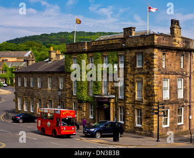 Das Wunder von The Peak elektrische Straßenbahn in Buxton Derbyshire UK umgewandelt aus einem Electricar Milchwagen und jetzt ein Tourist-Fahrzeug Stockfoto