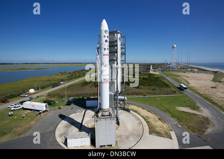 Raum LADEE bereit für den Start NASA Wallops Flight Facility auf Wallops Island, Virginia Stockfoto