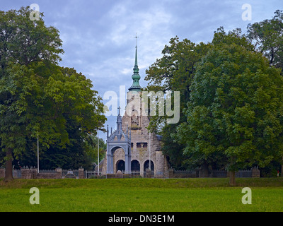 Gustav Adolf Gedenkstätte Lützen, Burgenland Bezirk, Sachsen-Anhalt, Deutschland Stockfoto