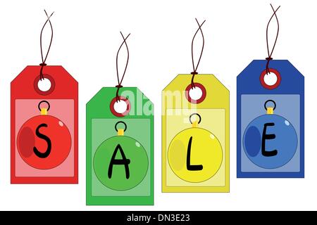 Weihnachten Verkauf Tag setzen Stock Vektor