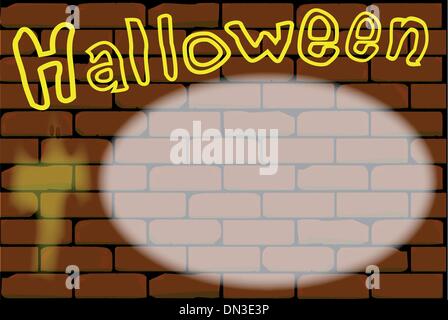 Halloween Einladung Stock Vektor