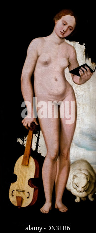 Allegorische Frauengestalt - allegorische Frauengestalt von Hans Baldung Grien 1484-1545 Deutsch Deutschland Stockfoto