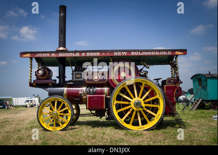 "General Buller" eine historische Schausteller Motor gebaut von Devizes Ingenieure Brown & Mai 1912 Stockfoto