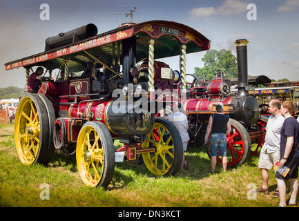 "General Buller" Schausteller Motor bei einer Kundgebung in Wiltshire UK Stockfoto