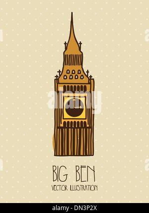 Big ben Stock Vektor