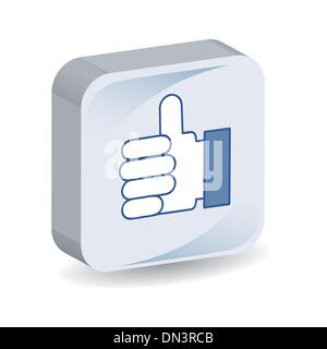 wie icon Stock Vektor