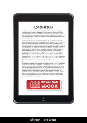 e-Book Stock Vektor
