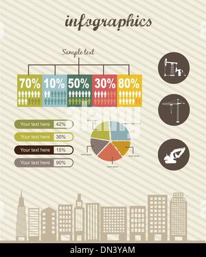 Infografiken Stock Vektor