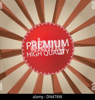 Prämie Stock Vektor