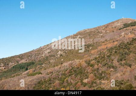 Montseny Berge in Barcelona im Herbst Stockfoto