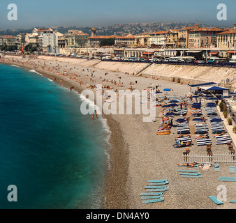 La Grande Plage, größten Strand in Biarritz, Frankreich Stockfoto