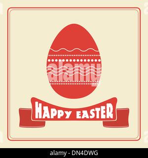 Happy Easter Egg Stock Vektor