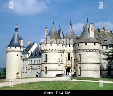 Das Chateau de Chaumont, Chaumont-Sur-Loire, Loir-et-Cher, Frankreich Stockfoto