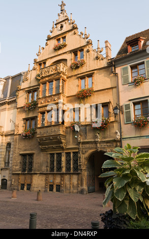 Elk213-2816v Frankreich, Elsass, Colmar, Maison des Tetes Stockfoto