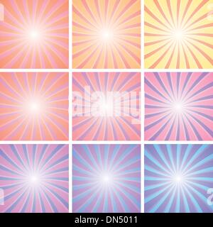 Vektor Retro-Hintergrund Stock Vektor