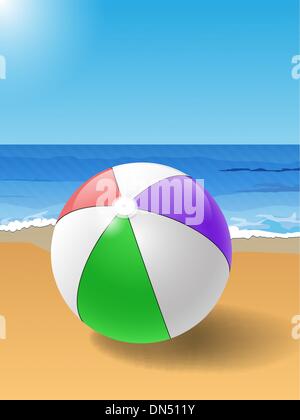 Beach-ball Stock Vektor
