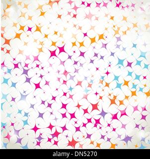 Neonlichter Grafikdesign abstrakten Hintergrund. Stock Vektor