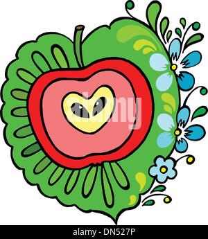 Apple Stock Vektor