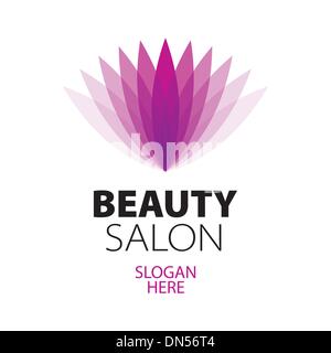 abstrakte Logos-Beauty-salon Stock Vektor